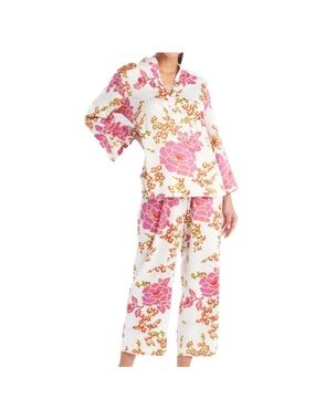 NWT Natori Harumi Satin Pajama Set Large